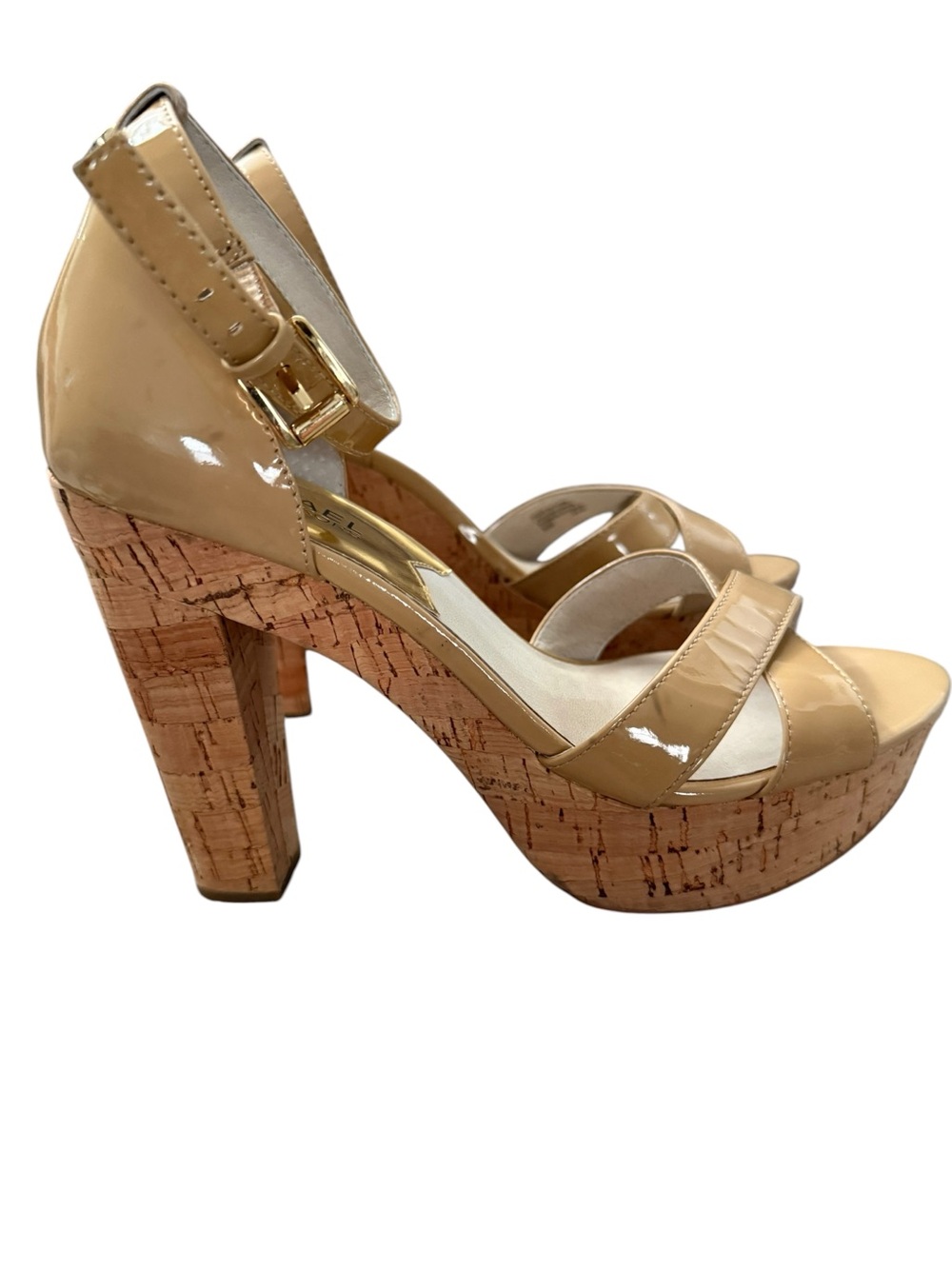 Michael Michael Kors Camilla Platform Heel with Ankle Straps, Size 6.5.